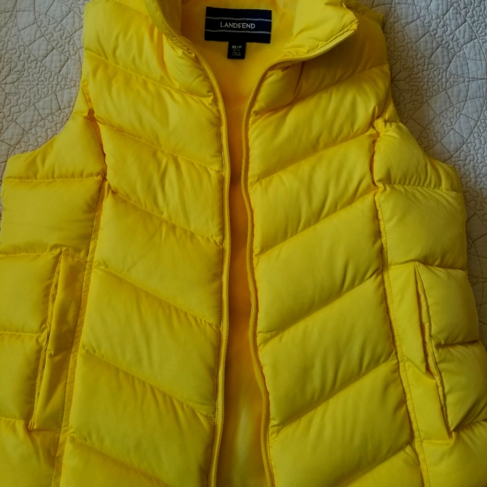 Lands End vest, size petite medium